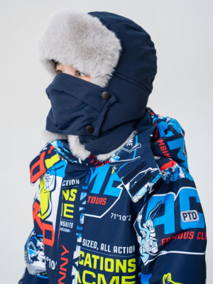 Шапка текстильная для мальчиков