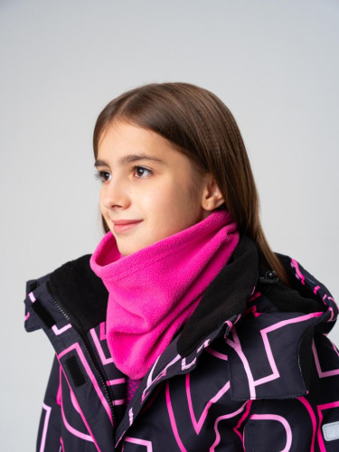 Шарф-снуд трикотажный для девочек