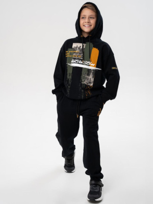 Комплект трикотажный для мальчиков: толстовка, брюки