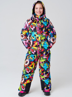 Комбинезон текстильный с полиуретановым покрытием для девочек