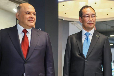 Глава Якутии поздравил Михаила Мишустина с утверждением на должность председателя правительства / ЯСИА   