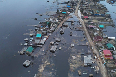 Режим ЧС объявили в Олекминском районе Якутии / Айаал Аргунов   