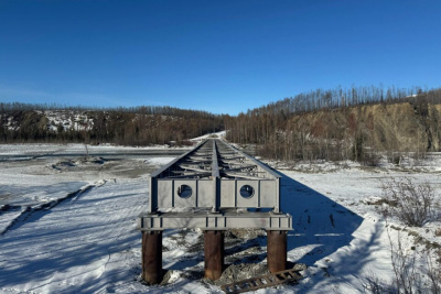 На автодороге «Яна» в Томпонском районе построят два моста по нацпроекту / ЯСИА   