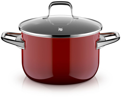 Кастрюля с крышкой Fusiontec Essential Pro Passion Red 20 см