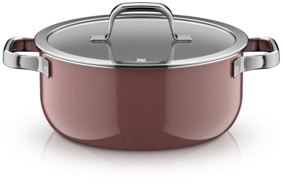 Сотейник с крышкой Fusiontec Mineral Pro Rose Quartz 24 см