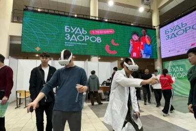 Более 6700 молодых якутян стали участниками мультимедийного парка «Здоровье» / ЯСИА   