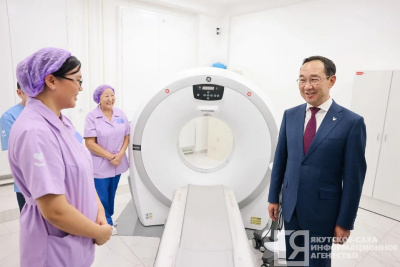 Глава Якутии Айсен Николаев поздравляет с Национальным днём здоровья в Якутии / ЯСИА   Республика Саха (Якутия)