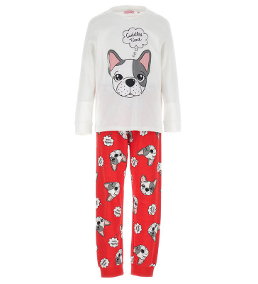 Пижама с длинным рукавом для девочки