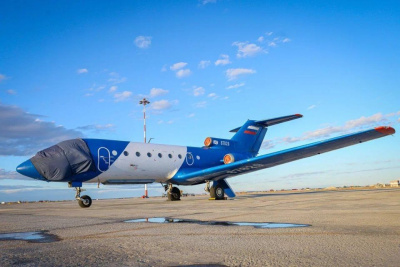 В Якутию прибыл самолет-зондировщик Росгидромета для вызова искусственных осадков / ЯСИА   