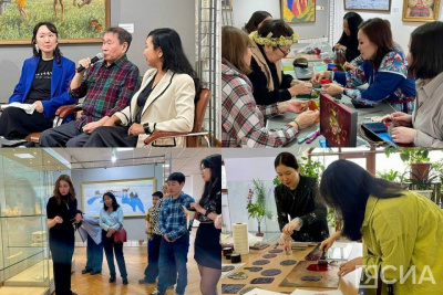 В Национальном художественном музее Якутии прошла всероссийская акция «Ночь музеев — 2024» / Майя Гоголева   