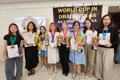 Пять медалей Кубка мира завоевали якутские шашисты / ЯСИА   