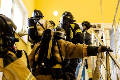 Хлопок газового баллончика произошел в девятиэтажном доме в Мирном / ЯСИА   