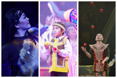 Семья Габышевых из Якутии участвует в цирковом турнире на ВДНХ в Москве / ЯСИА   