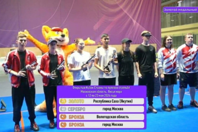 Якутяне завоевали медали Кубка страны по пулевой стрельбе среди юниоров / ЯСИА   