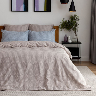 Постельное белье Густаво, бежевое