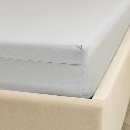 Простыня на резинке Туман/Fog