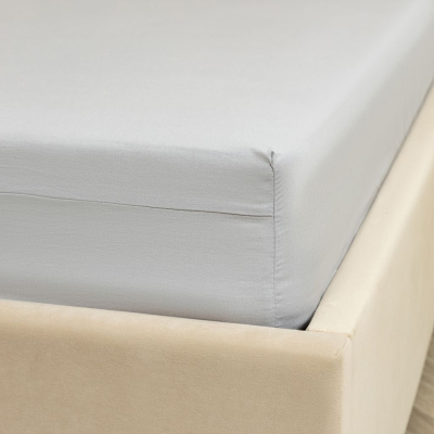 Простыня на резинке Туман/Fog