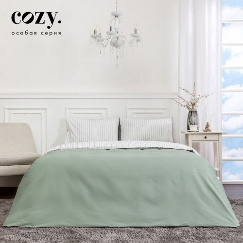 Постельное белье Нефритовая полоска/Jade stripe