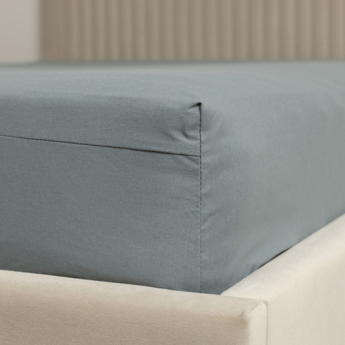 Простыня на резинке Графит/Graphit