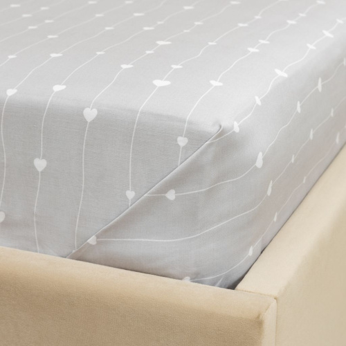 Простыня Серая романтика