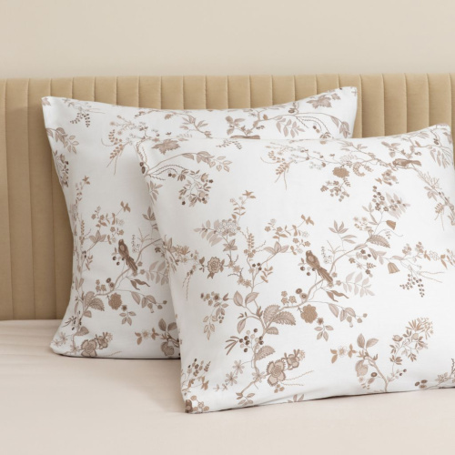 Комплект наволочек Сибилла (коричневый)