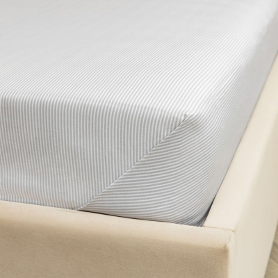 Простыня Серые линии