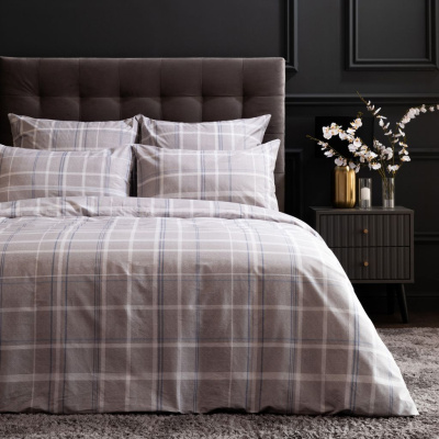 Постельное белье Ригорозо, серое