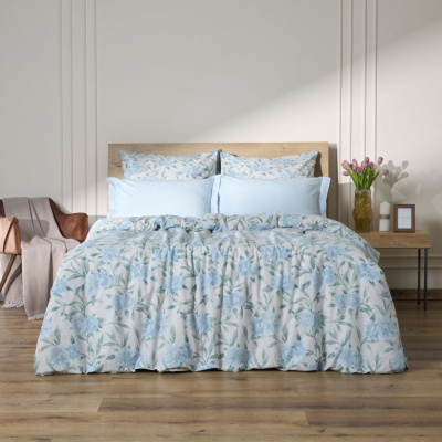 Постельное белье Эстелла (голубой)