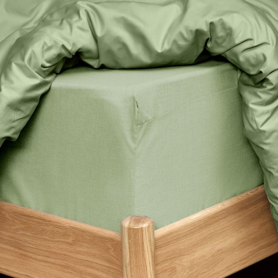 Простыня на резинке Модико (зеленый) I