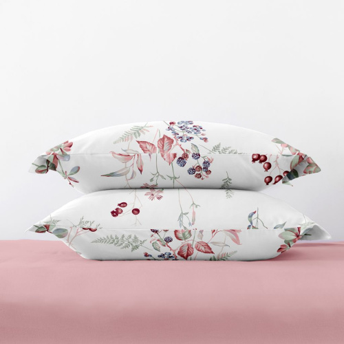 Комплект наволочек Латери с ушками, белый