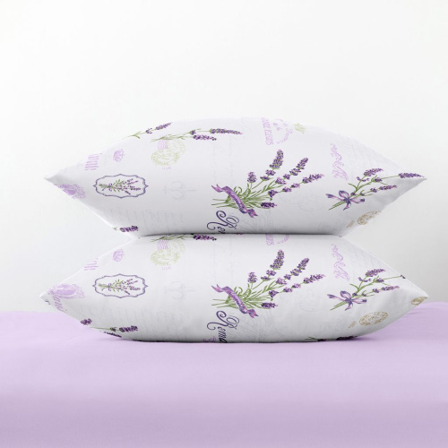 Комплект наволочек Лаванда, лаванда