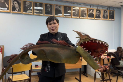 Студенты АГИКИ поставили первый в своей жизни кукольный спектакль / Иван Евсеев   