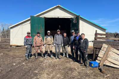 Хатырыкский наслег в Якутии восстанавливают при активной помощи волонтеров / ЯСИА   Республика Саха (Якутия)