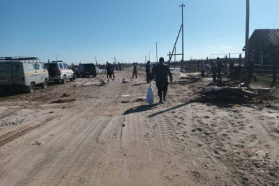 В Намском районе Якутии от воды освободились все населенные пункты / Дьулустаан Сергеев   