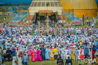 «Мы сильны своими традициями и устремлены в будущее»: глава Якутии поздравляет с Днем осуохая / ЯСИА   