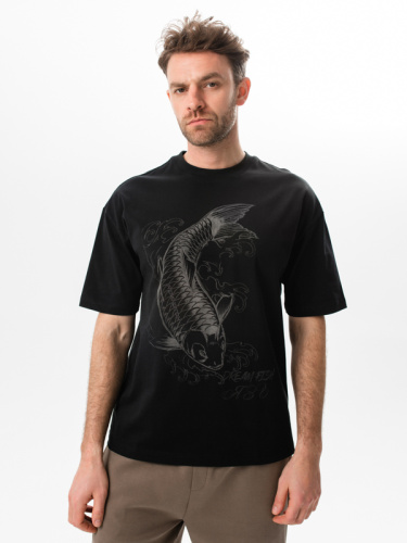 Футболка мужская Remington Fish Black