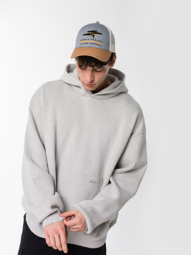 Худи мужское Remington Knitted Gray