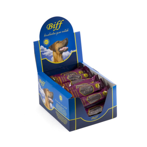 Biff колбаска кровяная mini - 600 г с говядиной Россия 1 уп. х 30 шт. х 0.6 кг