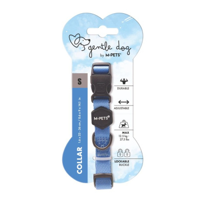 Mpets Ltd Ошейник для собак GENTLE DOG S, 23 - 36 см, синий Китай 1 уп. х 1 шт. х 0.015 кг