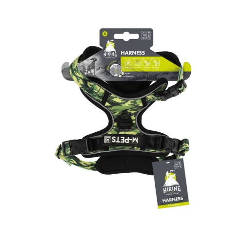 Mpets Ltd Шлейка Hiking, S, 30 - 45 см, 35 - 60 см, 20 мм, камуфляж Китай 1 уп. х 1 шт. х 0.15 кг