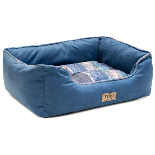Triol лежанка для животных прямоугольная "Волна" - 520х450х210мм для всех пород Россия 1 уп. х 1 шт. х 0.72 кг