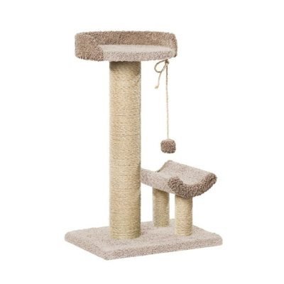 Мишутик когтеточка Пушок для кошек, цвет молочный с капучино Россия 1 уп. х 1 шт. х 21 кг