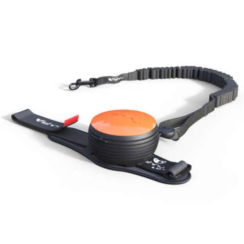 Lishinu Bungee рулетка-поводок для собак оранжевая 3 м супер премиум породы среднего размера Словения 1 уп. х 1 шт. х 0.45 кг