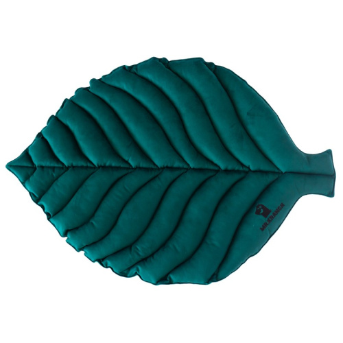 Mr.Kranch лежанка для собак, Листочек средняя двусторонняя с имитацией кожи, размер 90х65х5см, зеленая для всех возрастов Россия 1 уп. х 1 шт. х 0.91 кг