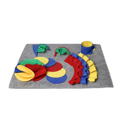 Gamma коврик «Полянка» для собак, нюхательный, интерактивный - 50x55 см для всех возрастов для всех пород Россия 1 уп. х 1 шт. х 0.295 кг