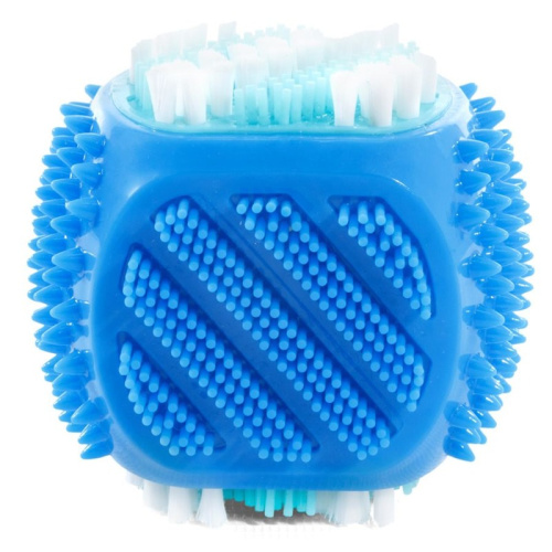 Triol Игрушка-зубная щетка для собак из термопластичной резины "Куб", 80мм для всех пород Китай 1 уп. х 1 шт. х 0.125 кг