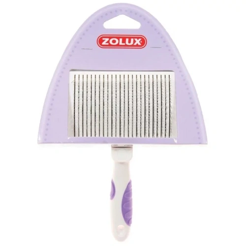 Zolux Щетка-пуходерка самоочищающаяся для собак, S 1 уп. х 1 шт. х 0.09 кг