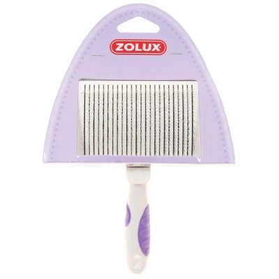 Zolux Щетка-пуходерка самоочищающаяся для собак, S 1 уп. х 1 шт. х 0.09 кг