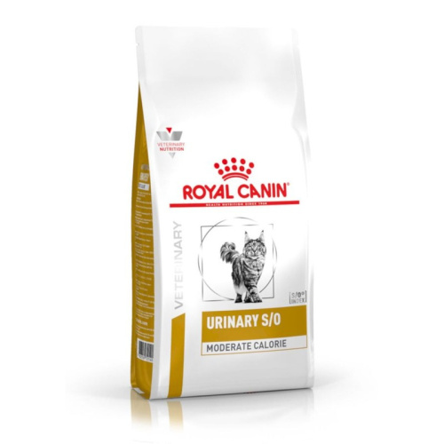 Royal Canin Urinary S/O Moderate Calorie полнорационный сухой корм для взрослых кошек при мочекаменной болезни и ожирении, диетический - 1,5 кг диетические супер премиум для взрослых с птицей мешок Российский корм 1 уп. х 1 шт. х 1.5 кг