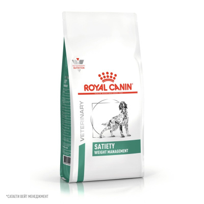 Royal Canin Satiety Weight Management SAT30 полнорационный сухой корм для взрослых собак для снижения веса, диетический диетические супер премиум для взрослых с курицей для всех пород мешок Россия 1 уп. х 1 шт. х 12 кг
